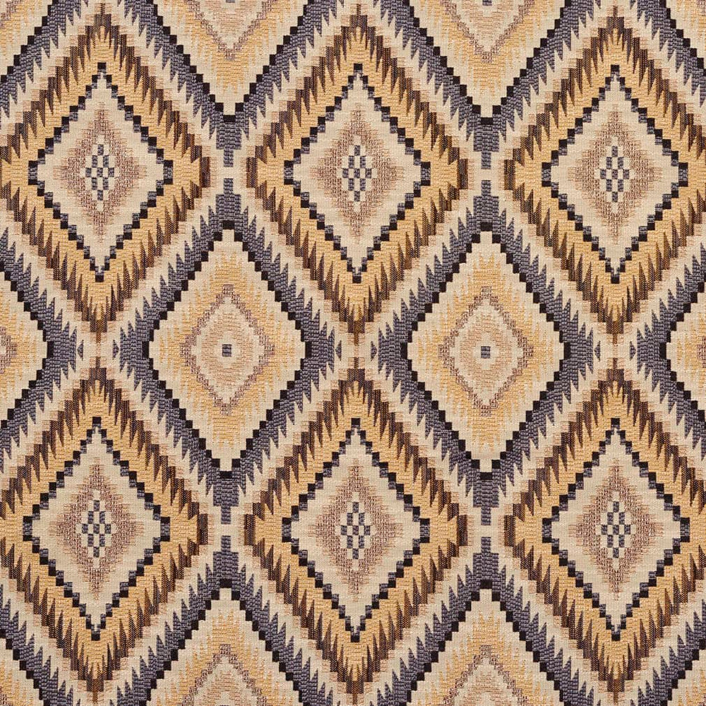 D2004 Chateau by Charlotte Designer Fabric Southwest 82% Polyester, 18% Cotton Asia Exceeds 90,000 Wyzenbeek Rubs (Heavy Duty) </p><p>Repeat: Horizontal: 7" x Vertical: 10" 54 Inches - Swanky Fabrics -