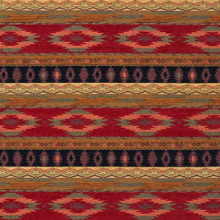 D2006 Sienna by Charlotte Designer Fabric Southwest 49% Acrylic, 30% Polyester, 21% Cotton Asia Exceeds 100,000 Wyzenbeek Rubs (Heavy Duty) </p><p>Repeat: Horizontal: 8" x Vertical: 9" 54 Inches - Swanky Fabrics -