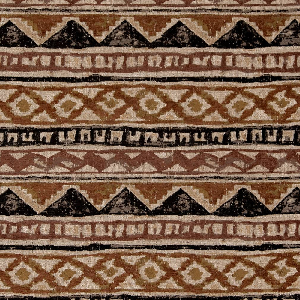 D2007 Ridge by Charlotte Designer Fabric Southwest 100% Woven Polyester Asia Exceeds 110,000 Wyzenbeek Rubs (Heavy Duty) </p><p>Repeat: Horizontal: 14" x Vertical: 14" 54 Inches - Swanky Fabrics -