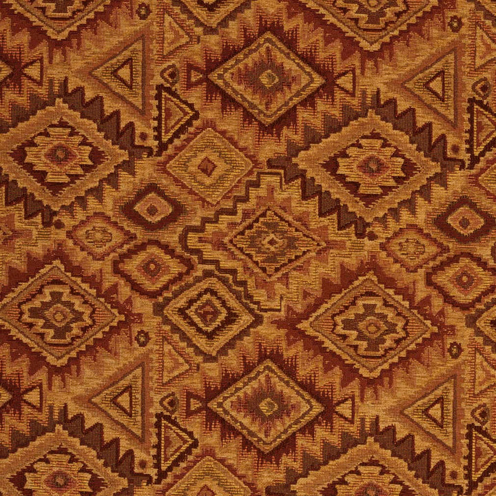 D2017 Sedona by Charlotte Designer Fabric Southwest 100% Woven Polyester Asia Exceeds 150,000 Wyzenbeek Rubs (Heavy Duty) </p><p>Repeat: Horizontal: 15" x Vertical: 15" 54 Inches - Swanky Fabrics -