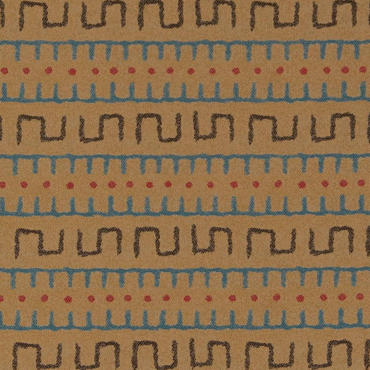 D2033 Camel by Charlotte Designer Fabric Southwest 100% Polypropylene Made In USA Exceeds 60,000 Wyzenbeek Rubs (Heavy Duty) </p><p>Repeat: Horizontal: 5" x Vertical: 5" 54 Inches - Swanky Fabrics -