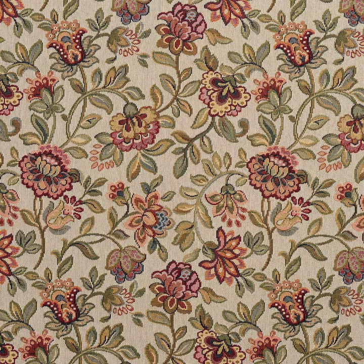 D2040 Spring by Charlotte Designer Fabric Tapestry Classics II 55% Polyester, 45% Cotton Canada Exceeds 80,000 Wyzenbeek Rubs (Heavy Duty) </p><p>Repeat: Horizontal: 12" x Vertical: 14" 54 Inches - Swanky Fabrics -