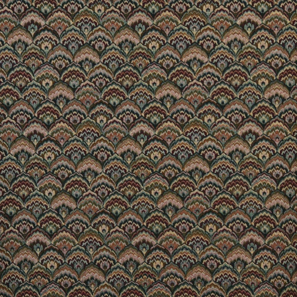 D2044 Spice Fan by Charlotte Designer Fabric Tapestry Classics II 66% Polyester, 23% Cotton, 11% Olefin Asia Exceeds 90,000 Wyzenbeek Rubs (Heavy Duty) </p><p>Repeat: Horizontal: 7" x Vertical: 7" 54 Inches - Swanky Fabrics -