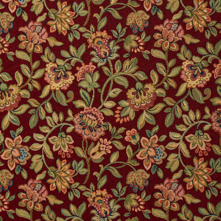D2048 Wine by Charlotte Designer Fabric Tapestry Classics II 55% Polyester, 45% Cotton Canada Exceeds 80,000 Wyzenbeek Rubs (Heavy Duty) </p><p>Repeat: Horizontal: 12" x Vertical: 14" 54 Inches - Swanky Fabrics -