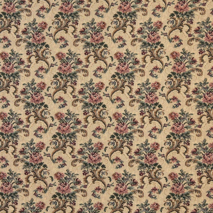 D2056 Spice by Charlotte Designer Fabric Tapestry Classics II 39% Polyester, 33% Olefin, 28% Cotton Asia Exceeds 100,000 Wyzenbeek Rubs (Heavy Duty) </p><p>Repeat: Horizontal: 6.5" x Vertical: 7" 54 Inches - Swanky Fabrics -
