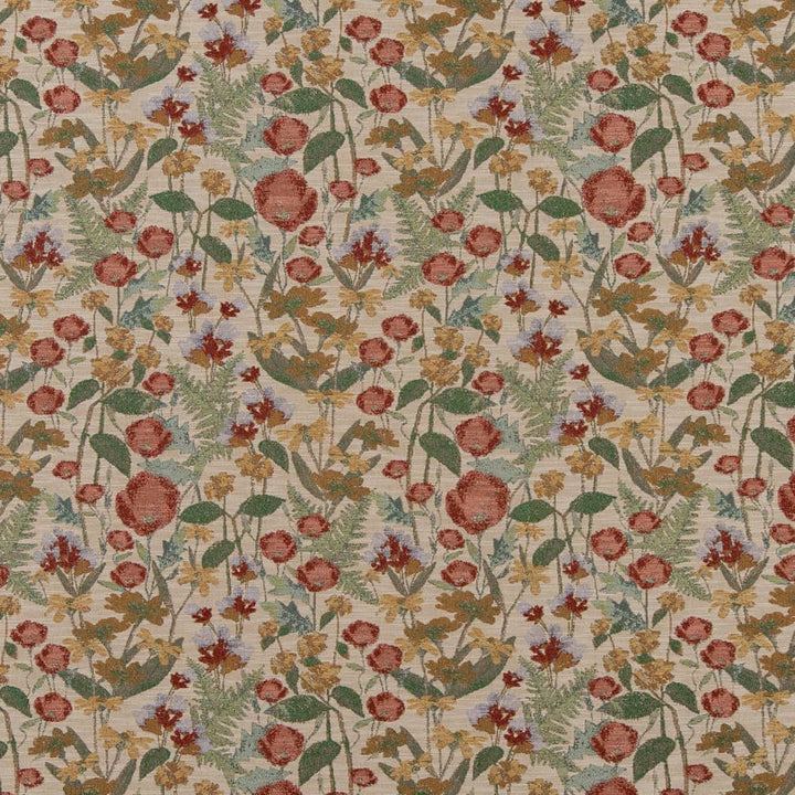 D2069 Poppy by Charlotte Designer Fabric Tapestry Classics II 65% Polyester, 35% Cotton Asia Exceeds 30,000 Wyzenbeek Rubs (Heavy Duty) </p><p>Repeat: Horizontal: 14.5" x Vertical: 27" 54 Inches - Swanky Fabrics -