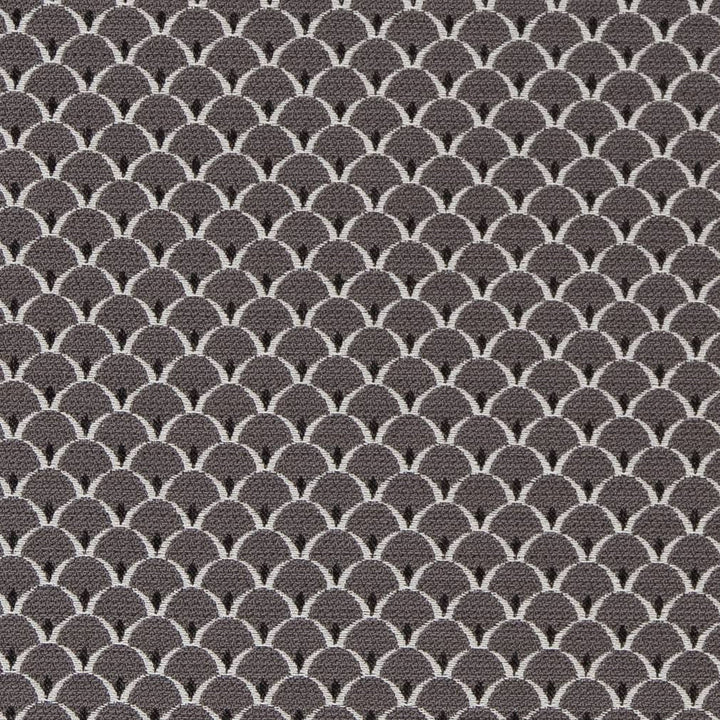 D2140 Charcoal Scales by Charlotte Designer Fabric Small Scale Patterns 100% Woven Polyester Asia Exceeds 100,000 Wyzenbeek Rubs (Heavy Duty) </p><p>Repeat: Horizontal: 1" x Vertical: 1" 54 Inches - Swanky Fabrics -