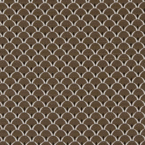 Charlotte Fabric D2148 Truffle Scales
