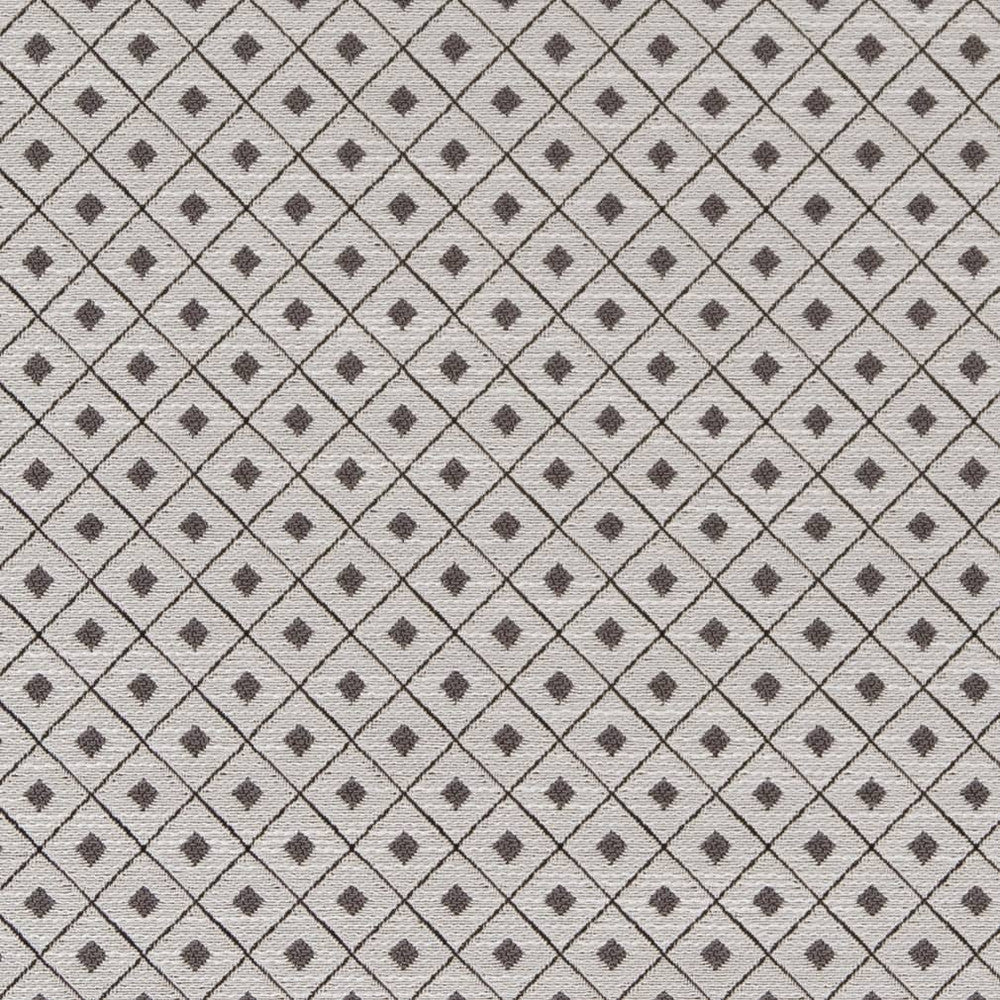 D2150 Charcoal Diamond by Charlotte Designer Fabric Small Scale Patterns 100% Woven Polyester Asia Exceeds 100,000 Wyzenbeek Rubs (Heavy Duty) </p><p>Repeat: Horizontal: 1" x Vertical: 1" 54 Inches - Swanky Fabrics -