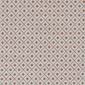 Charlotte Fabric D2151 Salmon Diamond