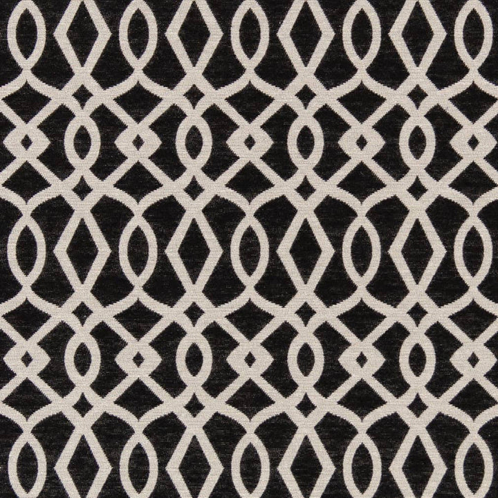 D2441 Black by Charlotte Designer Fabric Crypton Patterns 51% Polyester, 49% Cotton Made in USA Exceeds 90,000 Wyzenbeek Rubs (Heavy Duty) </p><p>Repeat: Horizontal 4" x Vertical 6.75" 54 Inches - Swanky Fabrics -