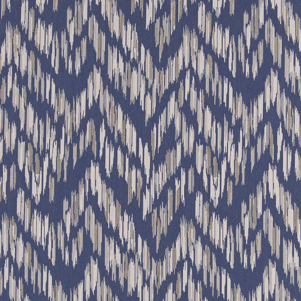 D2453 Indigo by Charlotte Designer Fabric Crypton Patterns 53% Polyester, 47% Cotton Made in USA Exceeds 84,000 Wyzenbeek Rubs (Heavy Duty) </p><p>Repeat: Horizontal 13.5" x Vertical 13" 54 Inches - Swanky Fabrics -