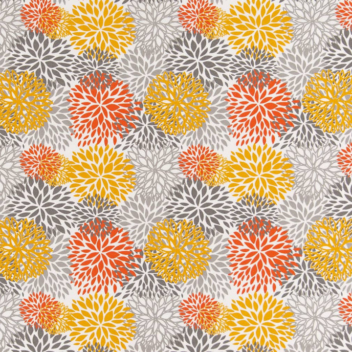 D2461 Orange by Charlotte Designer Fabric Patio Prints 100% Polyester Made in USA Exceeds 60,000 Wyzenbeek Rubs (Heavy Duty) </p><p>Repeat: Horizontal 13.5" x Vertical 12.5" 54 Inches - Swanky Fabrics -
