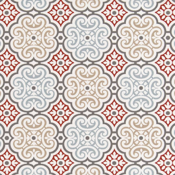 D2481 Cherry by Charlotte Designer Fabric Patio Prints 100% Polyester Made in USA Exceeds 60,000 Wyzenbeek Rubs (Heavy Duty) </p><p>Repeat: Horizontal 13.5" x Vertical 12" 54 Inches - Swanky Fabrics -