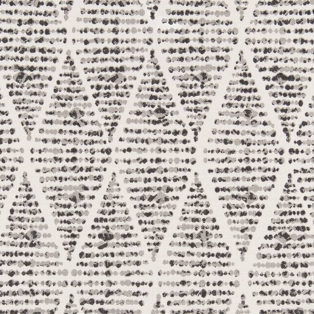 D2504 Pewter by Charlotte Designer Fabric Patio Prints 100% Polyester Made in USA Exceeds 60,000 Wyzenbeek Rubs (Heavy Duty) </p><p>Repeat: Horizontal 4.5" x Vertical 11.5" 54 Inches - Swanky Fabrics -