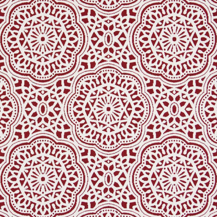 D2548 Apple by Charlotte Designer Fabric Veranda 100% Polypropylene USA Exceeds 60,000 Wyzenbeek Rubs </p><p>Repeat: Horizontal 13" x Vertical 14" 54 Inches - Swanky Fabrics -