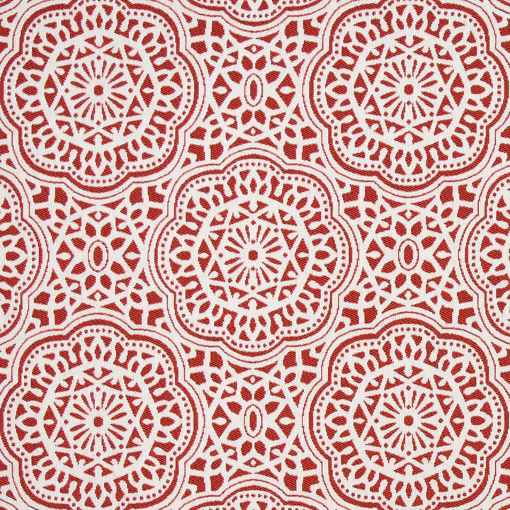D2549 Coral by Charlotte Designer Fabric Veranda 100% Polypropylene USA Exceeds 60,000 Wyzenbeek Rubs </p><p>Repeat: Horizontal 13" x Vertical 14" 54 Inches - Swanky Fabrics -