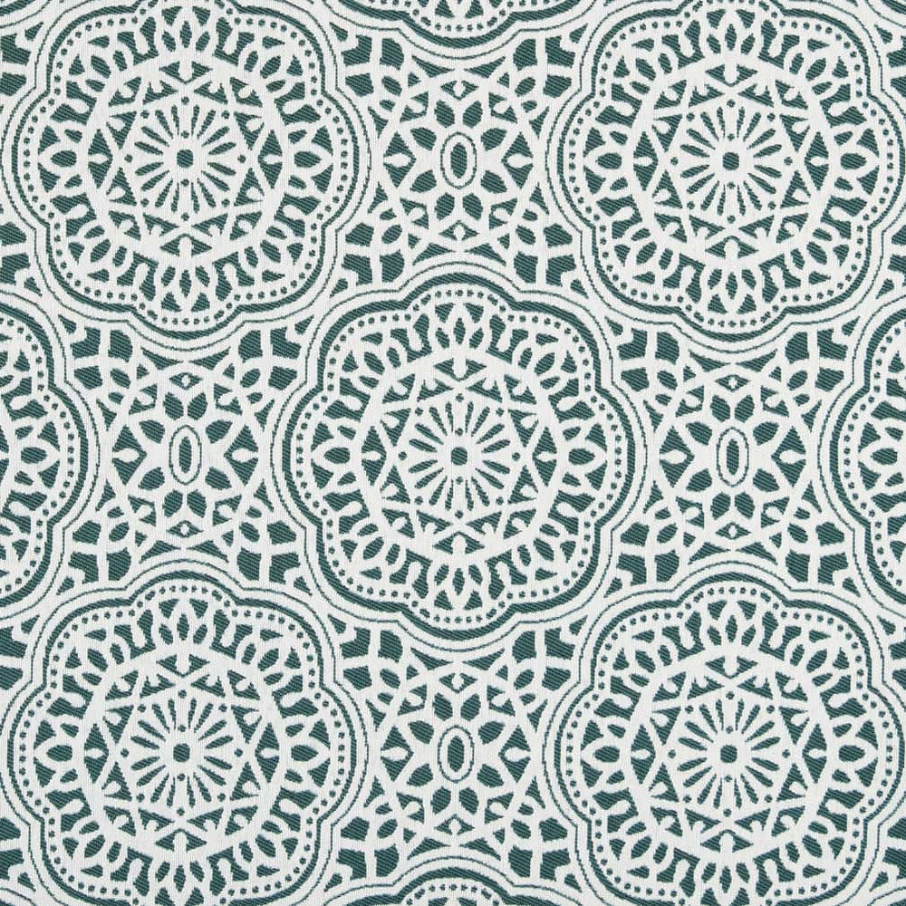 D2550 Caribbean by Charlotte Designer Fabric Veranda 100% Polypropylene USA Exceeds 60,000 Wyzenbeek Rubs </p><p>Repeat: Horizontal 13" x Vertical 14" 54 Inches - Swanky Fabrics -