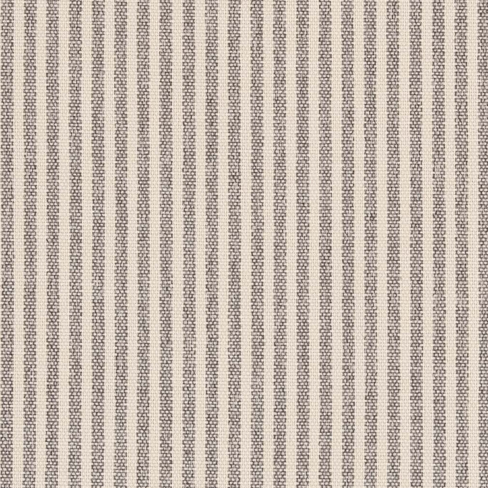 D2591 Ticking Pewter by Charlotte Designer Fabric Classic Wovens 51% Cotton, 49% Recycled Polyester USA Exceeds 80,000 Wyzenbeek Rubs </p><p>Repeat: Horizontal .5" 54 Inches - Swanky Fabrics -
