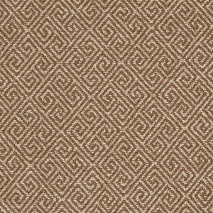 Charlotte Fabric D2617 Greek Key Cafe