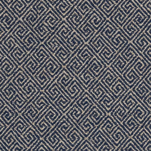 Charlotte Fabric D2618 Greek Key Navy