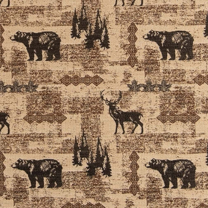 D2673 Woodland by Charlotte Designer Fabric Novelty Tapestry 100% Polyester Asia Exceeds 120,000 Wyzenbeek Rubs </p><p>Repeat: Horizontal 14" x Vertical 14" 54 Inches - Swanky Fabrics -