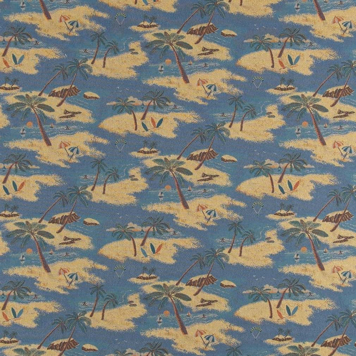 D2684 Island by Charlotte Designer Fabric Novelty Tapestry 62% Cotton, 38% Polyester USA Exceeds 100,000 Wyzenbeek Rubs </p><p>Repeat: Horizontal 31" x Vertical 14.5" 54 Inches - Swanky Fabrics -