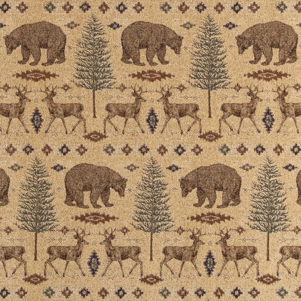 D2690 Ottawa by Charlotte Designer Fabric Novelty Tapestry 45% Acrylic, 45% Polyester, 10% Cotton Asia Exceeds 70,000 Wyzenbeek Rubs </p><p>Repeat: Horizontal 23" x Vertical 27" 54 Inches - Swanky Fabrics -