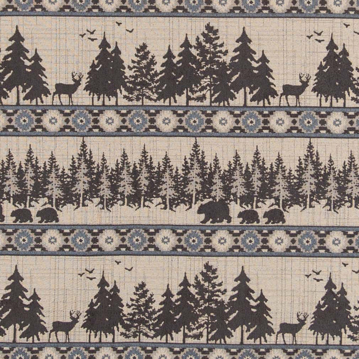 D2691 Forest Sky by Charlotte Designer Fabric Novelty Tapestry 55% Polyester, 45% Viscose Asia Exceeds 110,000 Wyzenbeek Rubs </p><p>Repeat: Horizontal 14" x Vertical 13.75" 54 Inches - Swanky Fabrics -