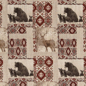 Charlotte Fabric D2697 Den Redstone