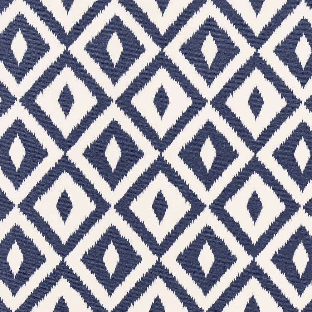 D2711 Denim by Charlotte Designer Fabric Patio Prints II 100% Spun Polyester Asia Exceeds 60,000 Wyzenbeek Rubs </p><p>Repeat: Horizontal 4.5" x Vertical 4.5" 54 Inches - Swanky Fabrics -