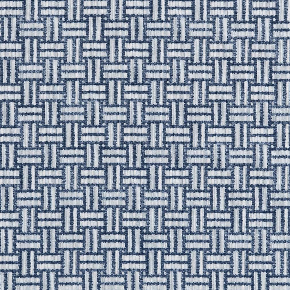 D2718 Chambray by Charlotte Designer Fabric Patio Prints II 100% Spun Polyester Asia Exceeds 60,000 Wyzenbeek Rubs </p><p>Repeat: Horizontal 1.5" x Vertical 1.5" 54 Inches - Swanky Fabrics -