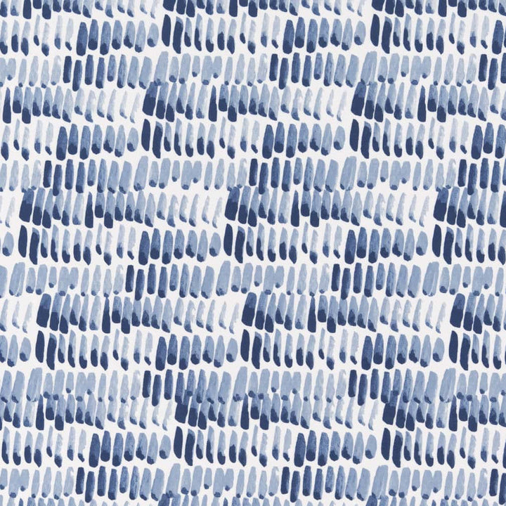 D2732 Blue by Charlotte Designer Fabric Patio Prints II 100% Spun Polyester Asia Exceeds 60,000 Wyzenbeek Rubs </p><p>Repeat: Horizontal 9" x Vertical 18" 54 Inches - Swanky Fabrics -