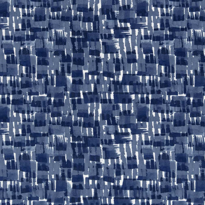 D2747 Ink by Charlotte Designer Fabric Patio Prints II 100% Spun Polyester Asia Exceeds 60,000 Wyzenbeek Rubs </p><p>Repeat: Horizontal 11" x Vertical 8.5" 54 Inches - Swanky Fabrics -