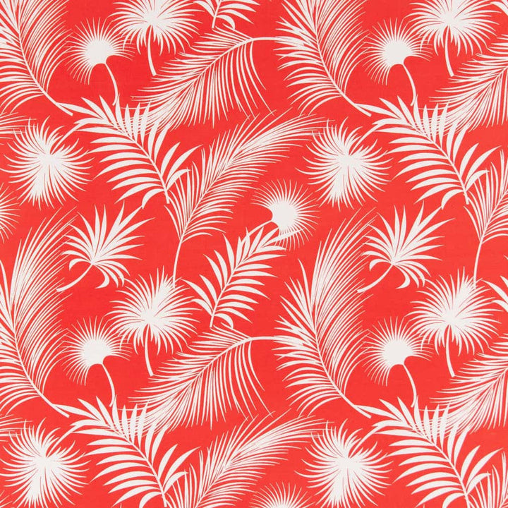 D2749 Papaya by Charlotte Designer Fabric Patio Prints II 100% Spun Polyester Asia Exceeds 60,000 Wyzenbeek Rubs </p><p>Repeat: Horizontal 18" x Vertical 18" 54 Inches - Swanky Fabrics -