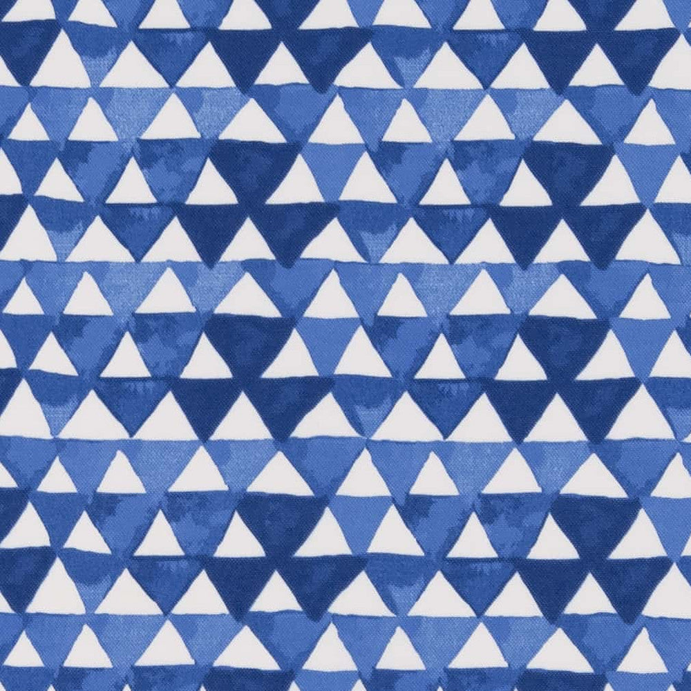 D2761 Indigo by Charlotte Designer Fabric Patio Prints II 100% Spun Polyester Asia Exceeds 60,000 Wyzenbeek Rubs </p><p>Repeat: Horizontal 4.5" x Vertical 5.5" 54 Inches - Swanky Fabrics -