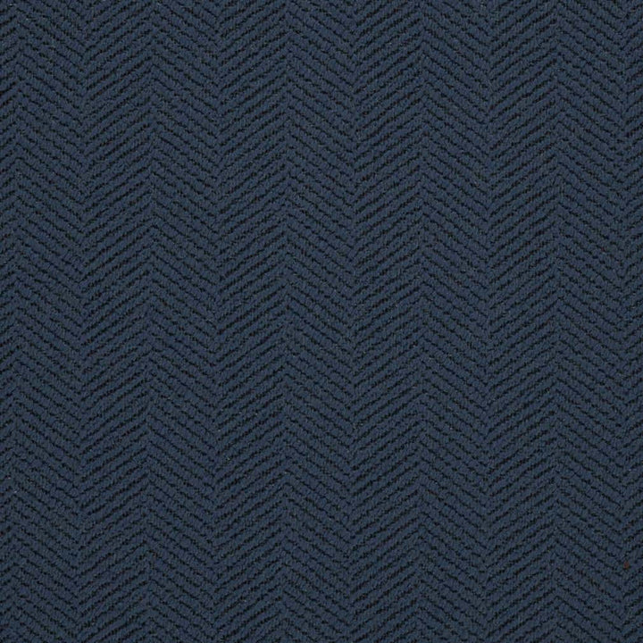 D2870 Indigo by Charlotte Designer Fabric Herringbone 70% Polyester, 30% Acrylic USA Exceeds 100,000 Wyzenbeek Rubs </p><p>Repeat: Horizontal 2" 54 Inches - Swanky Fabrics -