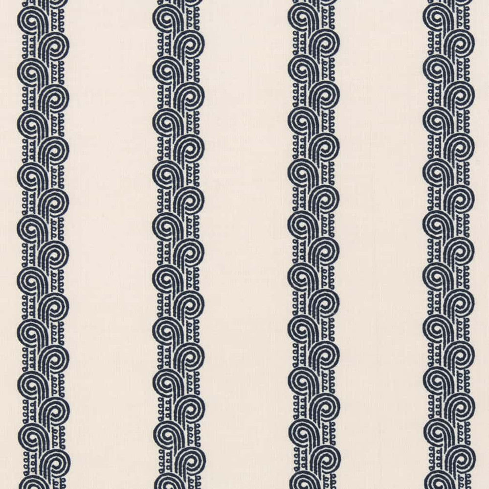 D2905 Royal by Charlotte Designer Fabric Crypton Prints 100% Polyester Asia Exceeds 60,000 Wyzenbeek Rubs </p><p>Repeat: Horizontal 4.25" 54 Inches - Swanky Fabrics -