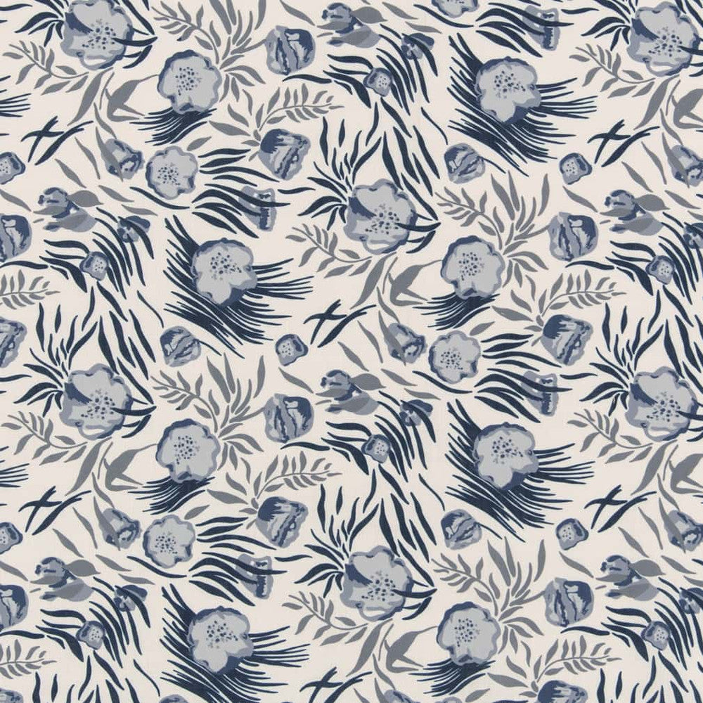 D2910 Midnight by Charlotte Designer Fabric Crypton Prints 100% Polyester Asia Exceeds 60,000 Wyzenbeek Rubs </p><p>Repeat: Horizontal 18" x Vertical 11.75" 54 Inches - Swanky Fabrics -