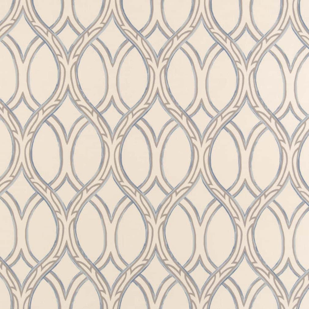 D2931 Light Blue by Charlotte Designer Fabric Crypton Prints 100% Polyester Asia Exceeds 60,000 Wyzenbeek Rubs </p><p>Repeat: Horizontal 9" x Vertical 15.5" 54 Inches - Swanky Fabrics -