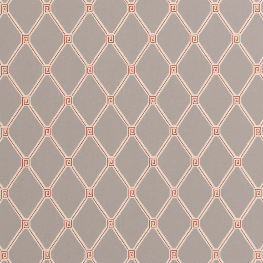 D2936 Cayenne by Charlotte Designer Fabric Crypton Prints 100% Polyester Asia Exceeds 60,000 Wyzenbeek Rubs </p><p>Repeat: Horizontal 2.5" x Vertical 3.75" 54 Inches - Swanky Fabrics -