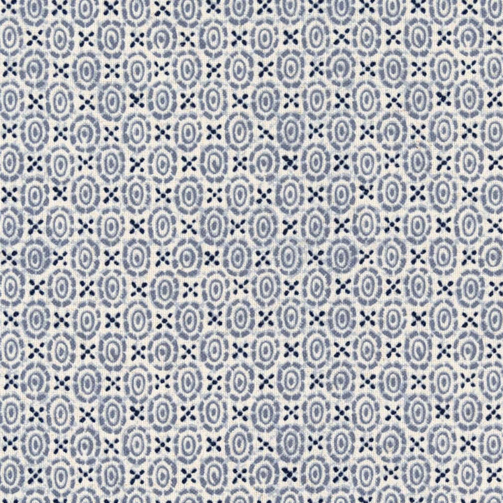 D2944 Cornflower by Charlotte Designer Fabric Crypton Prints 92% Polyester, 8% Linen Asia Exceeds 60,000 Wyzenbeek Rubs </p><p>Repeat: Horizontal 1.5" x Vertical 2" 54 Inches - Swanky Fabrics -