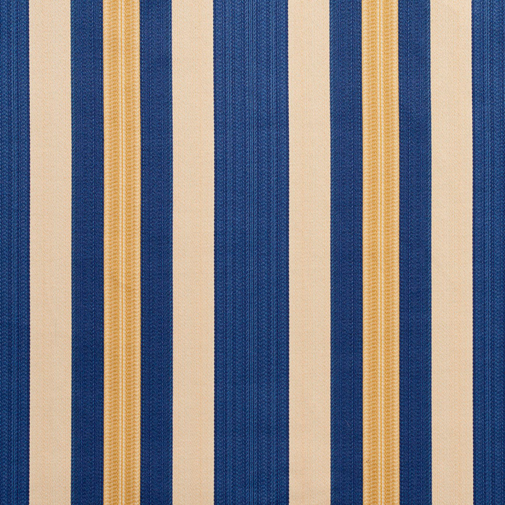 D301 Regal Noble Stripe by Charlotte Designer Fabric Old World Classics 70% Polyester, 30% Cotton Spain Exceeds 30,000 Wyzenbeek Rubs (Heavy Duty) Horizontal: 7" 54 Inches - Swanky Fabrics -