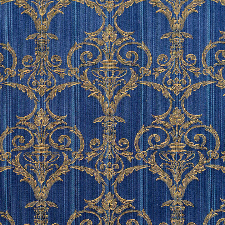 D306 Regal Victorian by Charlotte Designer Fabric Old World Classics 70% Polyester, 30% Cotton Spain Exceeds 30,000 Wyzenbeek Rubs (Heavy Duty) </p><p>Repeat: Horizontal: 7" x Vertical: 9" 54 Inches - Swanky Fabrics -