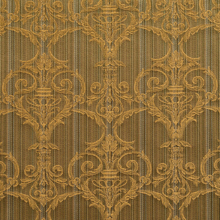 D308 Juniper Victorian by Charlotte Designer Fabric Old World Classics 70% Polyester, 30% Cotton Spain Exceeds 30,000 Wyzenbeek Rubs (Heavy Duty) Horizontal: 7" x Vertical: 9" 54 Inches - Swanky Fabrics -