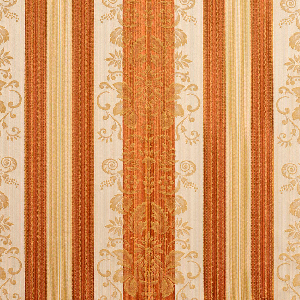 D319 Amber Vintage by Charlotte Designer Fabric Old World Classics 70% Polyester, 30% Cotton Spain Exceeds 30,000 Wyzenbeek Rubs (Heavy Duty) Horizontal: 14" x Vertical: 13" 54 Inches - Swanky Fabrics -