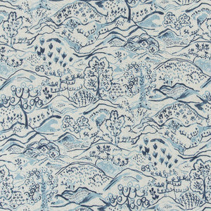 Charlotte Fabric D3335 Indigo