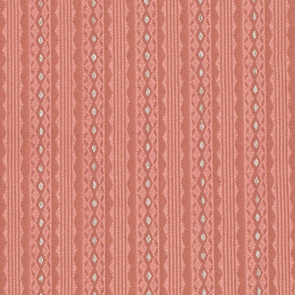 D4072 by Charlotte Designer Fabric Heirloom 100% Polyester Asia Exceeds 100,000 Wyzenbeek Rubs (Heavy Duty) Horizontal 1.75" 54 Inches - Swanky Fabrics -