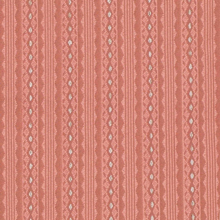 D4072 by Charlotte Designer Fabric Heirloom 100% Polyester Asia Exceeds 100,000 Wyzenbeek Rubs (Heavy Duty) Horizontal 1.75" 54 Inches - Swanky Fabrics -