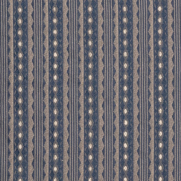 D4077 by Charlotte Designer Fabric Heirloom 100% Polyester Asia Exceeds 100,000 Wyzenbeek Rubs (Heavy Duty) Horizontal 1.75" 54 Inches - Swanky Fabrics -